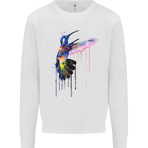 Hummingbird watercolour bird - a,