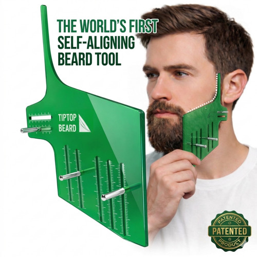 Tiptop beard shaping tool - beard,