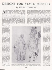 DESIGNS FOR STAGE SCENERY. AN