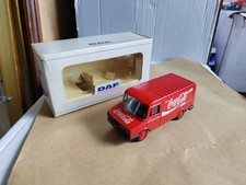 Boxed Model Vintage Lion Toys Daf 400 Van Coca Cola