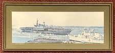 Vintage HMS Hermes Photograph