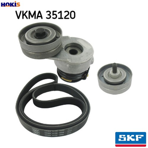Vribbed belt set vkma - vribbed,
