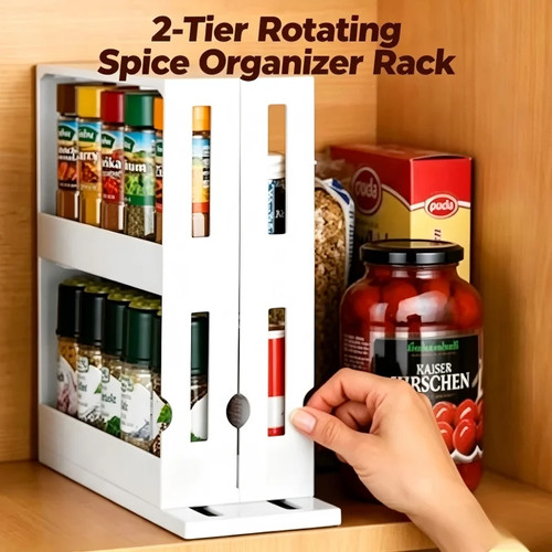 Tier rotating spice - 2-tier,