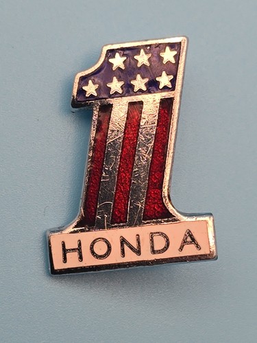 Pin badge enamel honda usa - enamel,