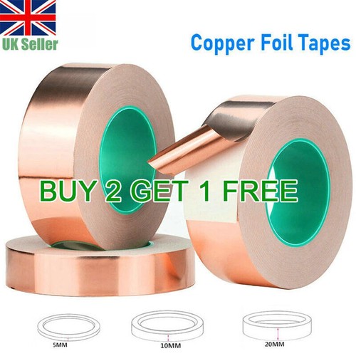 Copper tape 25m - 25m, self
