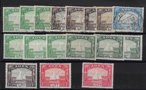 Aden misc dhows sg - aden, sg/scott