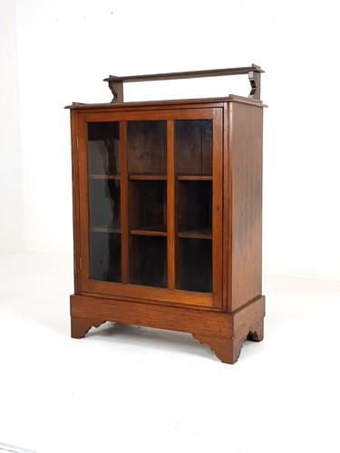 Antique glazed cabinet - glazed,