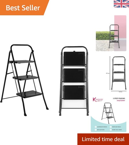 Heavy duty step ladder with - heavy-duty,