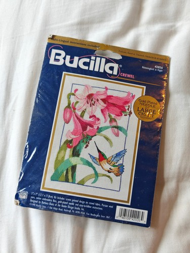 Bucilla crewel hummingbird - bucilla,