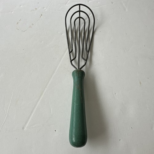 Vintage green painted wooden - vintage,