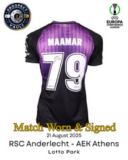 Match Worn & Signed Ali Maamar