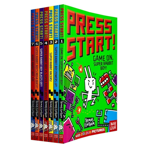 Press start series books - start,