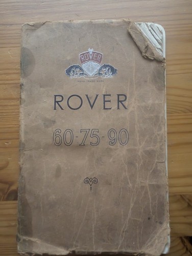 Rover 90 owner - -, 75