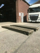 Aluminium Ramps Heavy Duty, Low Loader Ramps, ex Army  Unused pair