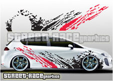 Seat side 018 mud splatter rally graphics stickers decals Leon Ibiza Cupra FR