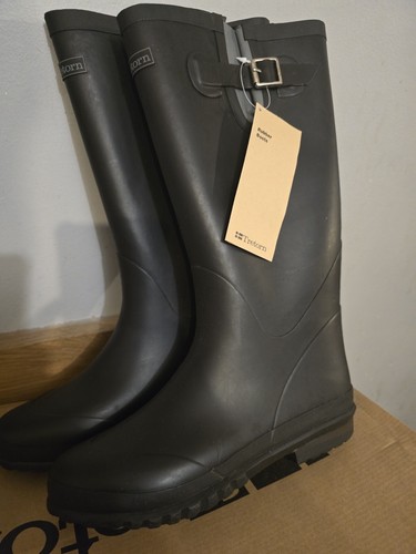Tretorn langta black wellies - black,