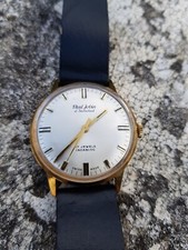 N.O.S. PAUL JOBIN MEN'S WATCH.  17 JEWELS SWISS MADE. GOLD PLATED. EXCELLENT...