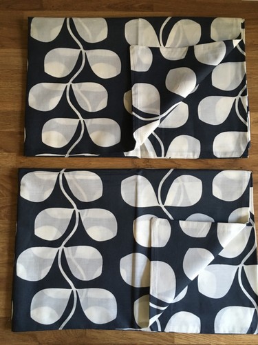 Pillowcases made olive - w/, &