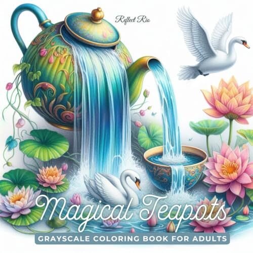 Magical teapots coloring book - coloring,