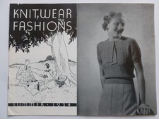 KNITWEAR FASHIONS Summer 1934