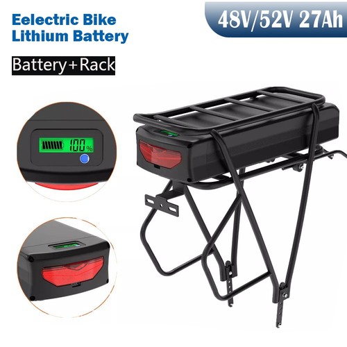 Rack rear ebike battery - rack,