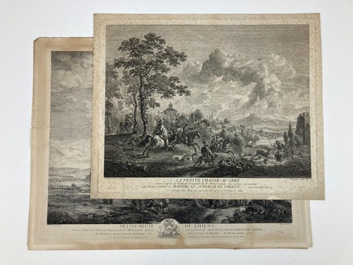 Antique 18th hunting - antique, c.