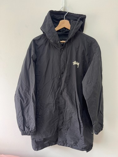 Stussy mens large black - large, lined