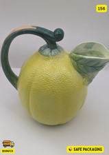 Hand-Painted Lemon Shaped Jug