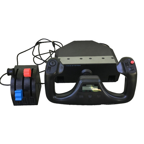 Logitech flight yoke system - flight,