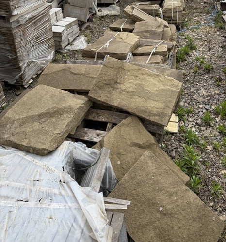 Natural stone paving slabs - stone,