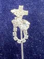 DIAMANTÉ WHITE METAL STICK