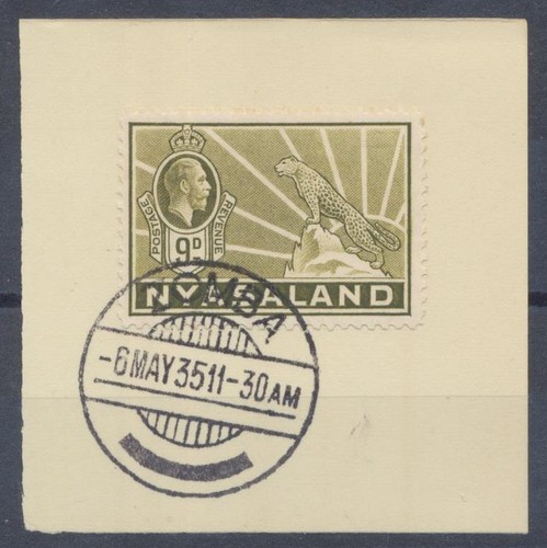 Nyasaland kgv 1935 madame - kgv,