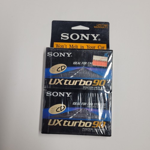 Sony turbo blank cassette - ux,