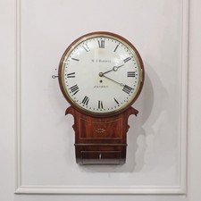 Antique Drop Dial Wall Clock