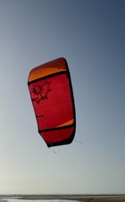 Complete Slingshot kite set with two bars