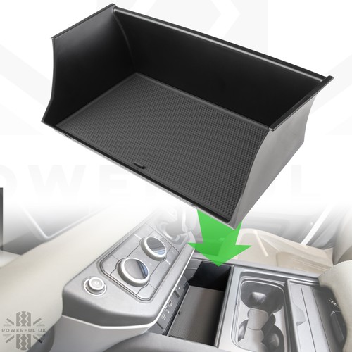 Centre console dash storage