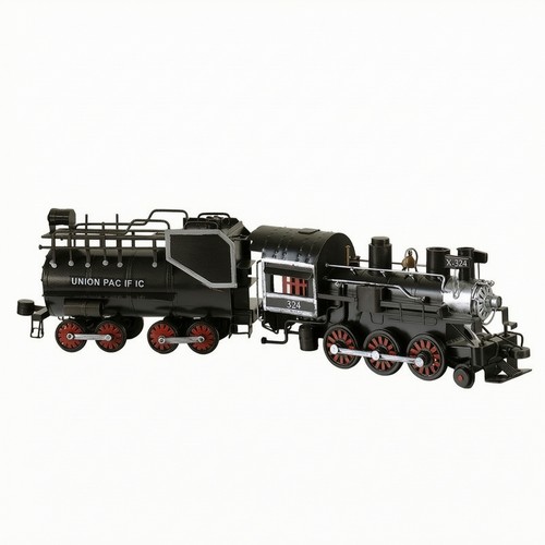 Black iron steam locomotive - steam,