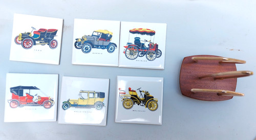 Vintage set ceramic car - 6,