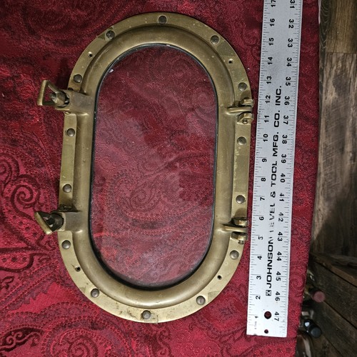 Vintage heavy solid brass - ,