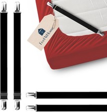 4pcs Bed Sheet Clips Gripper
