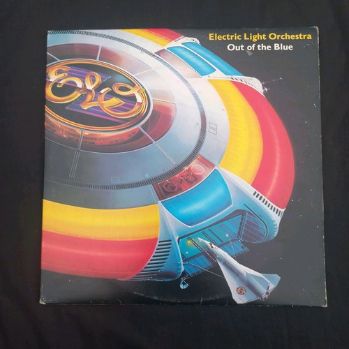 Elo out the blue - blue-vinyl, lp
