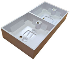 Dual Pattress Back Box Surface