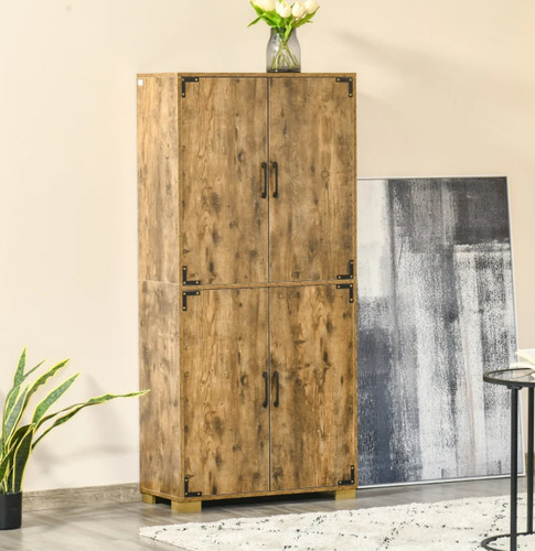Rustic storage cupboard - rustic,