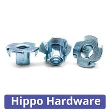 M4 (4mm) Four Pronged T Nuts