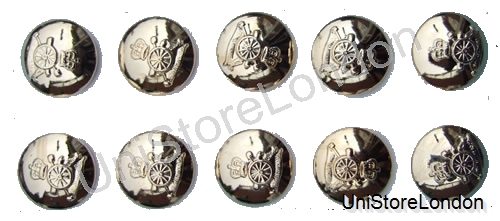 Military buttons royal - military, buttons,royal