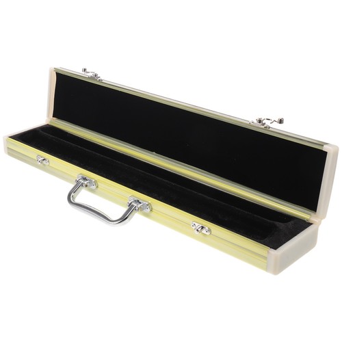 Metal plastic flute - carry, case