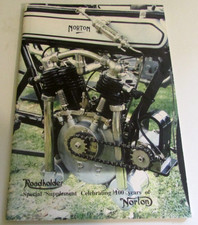 ROADHOLDER MAGAZINE - NORTON OWNERS CLUB - SPECIAL 100 YEARS EDITION - 1998  PB