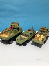 Three Matchbox Adventure 2000 Vehicles 
