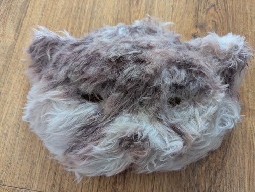 Handmade fluffy fur mask - fluffy,