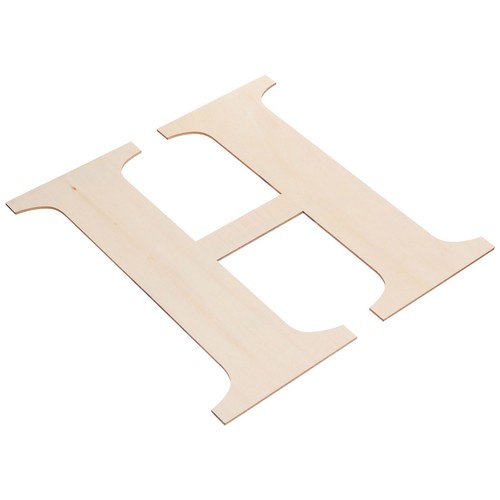 Large wooden alphabet - large,
